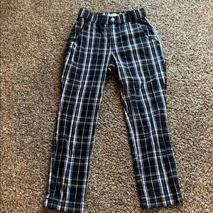 Plaid pants!
